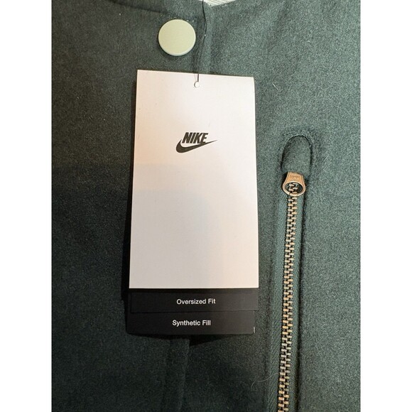 Nike Sportswear Classic Destroyer Oversized Fit Jacket FN3672-338 Women’s Size L - Picture 8 of 10